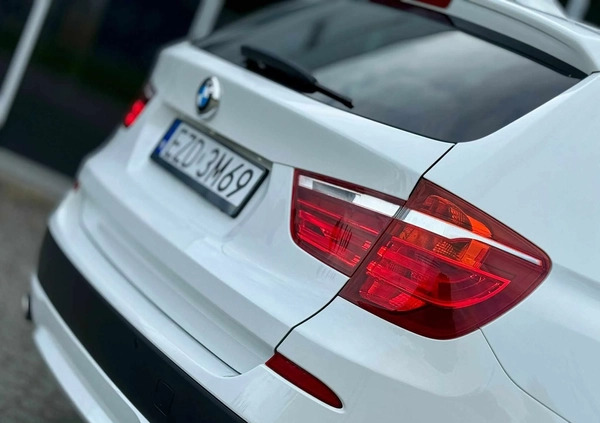 BMW X3 cena 72900 przebieg: 139000, rok produkcji 2014 z Torzym małe 781